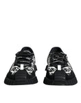 Bild in Galerie-Betrachter laden, Dolce & Gabbana Black Logo Lace Up Low Top NS1 Sneakers Shoes
