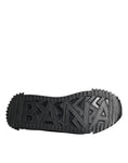 Bild in Galerie-Betrachter laden, Dolce & Gabbana Black Logo Lace Up Low Top NS1 Sneakers Shoes
