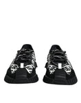 Bild in Galerie-Betrachter laden, Dolce & Gabbana Black Logo Lace Up Low Top NS1 Sneakers Shoes
