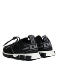 Bild in Galerie-Betrachter laden, Dolce & Gabbana Black Mesh Sorrento Trekking Sneakers Shoes
