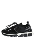 Bild in Galerie-Betrachter laden, Dolce & Gabbana Black Mesh Sorrento Trekking Sneakers Shoes
