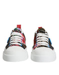 Bild in Galerie-Betrachter laden, Dolce & Gabbana Multicolor Patchwork Low Top Sneakers Shoes
