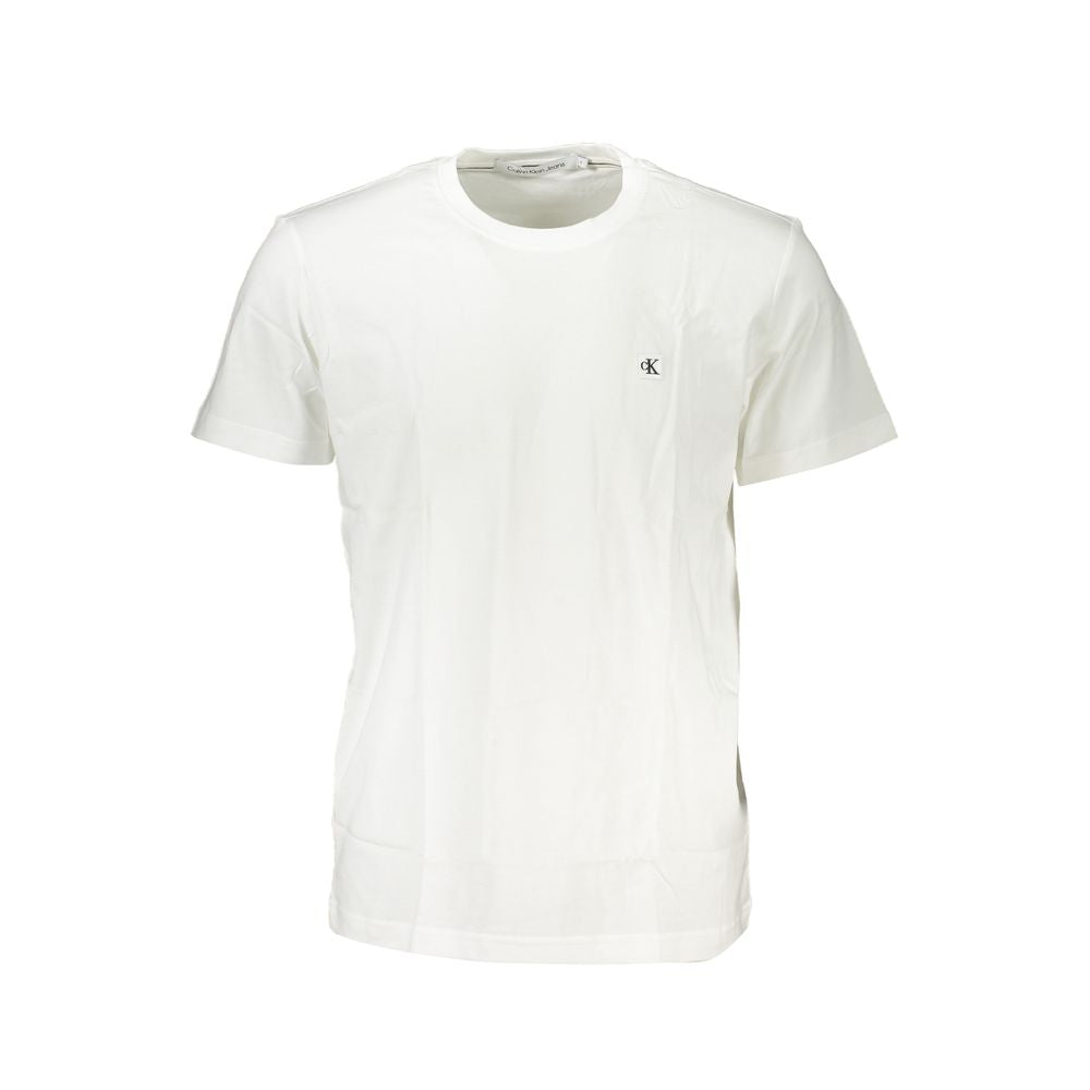 Calvin Klein T-Shirt aus weißer Baumwolle