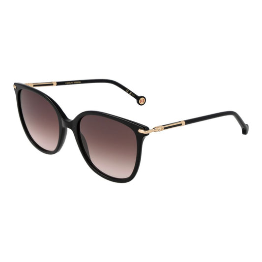 Carolina Herrera Schwarze Frauen Sonnenbrille