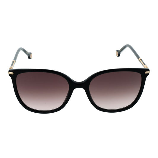 Carolina Herrera Schwarze Frauen Sonnenbrille