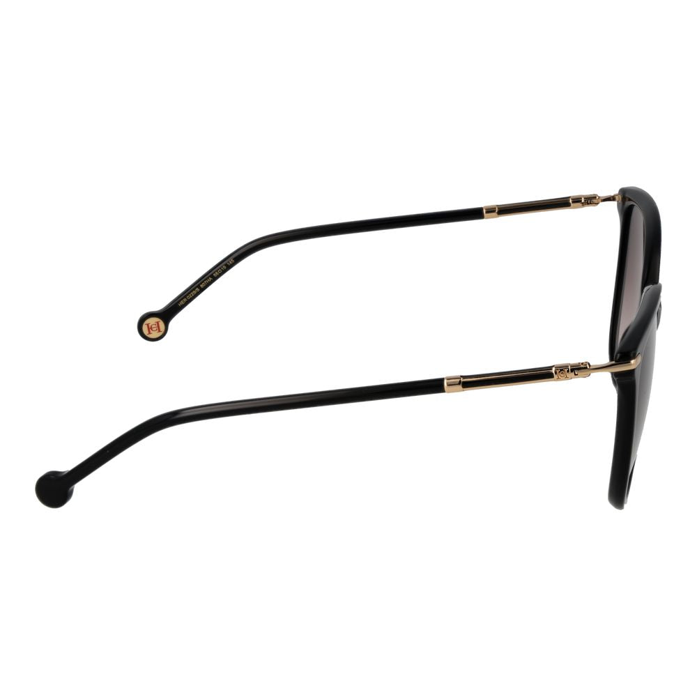 Carolina Herrera Schwarze Frauen Sonnenbrille