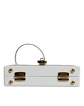 Resmi galeri görüntüleyiciye yükleyin, Dolce & Gabbana White Graffiti Print Clutch Crossbody Bag
