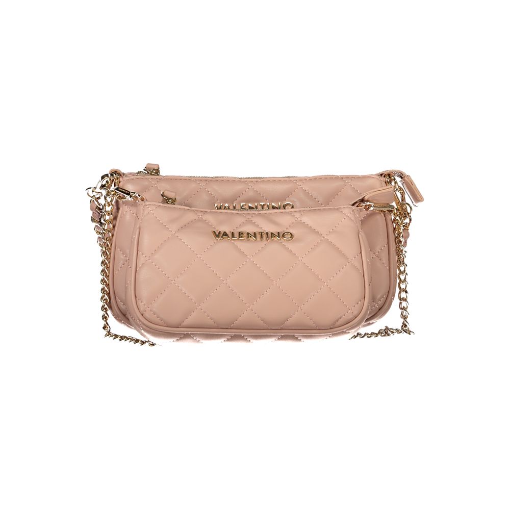 Valentino Bags Rosa Polyethylen-Handtasche