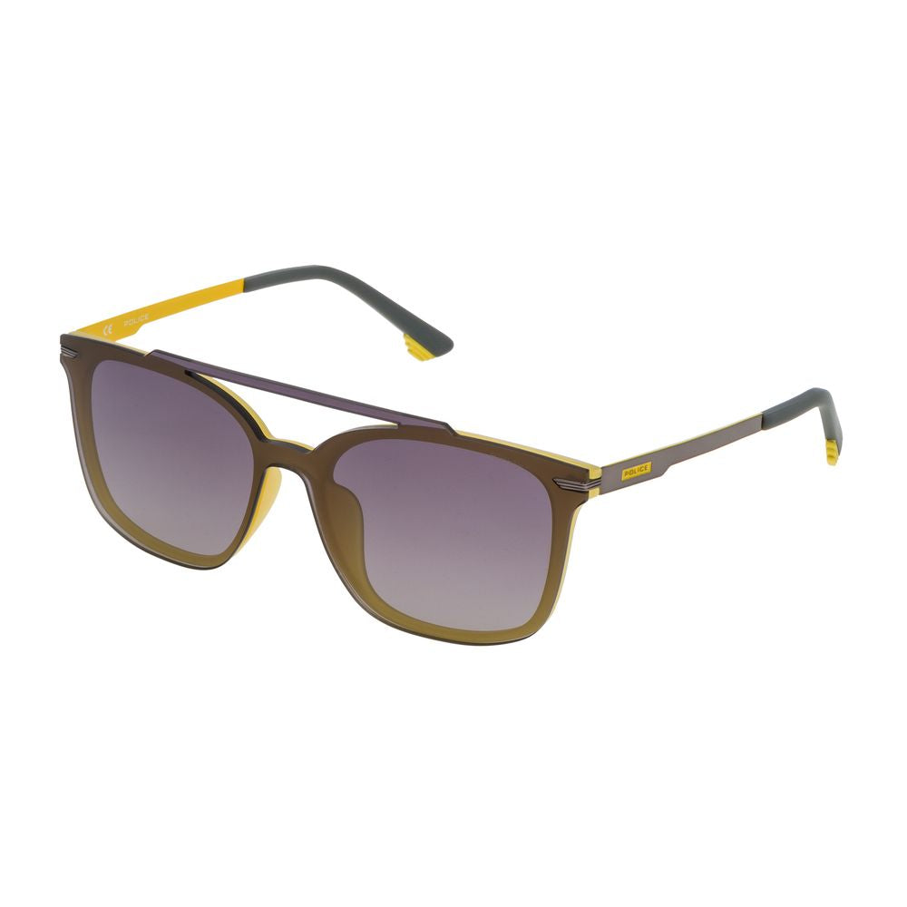 Police Graue Metall-Sonnenbrille