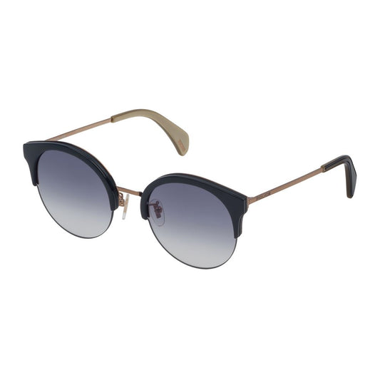 Police Goldene Metall-Sonnenbrille