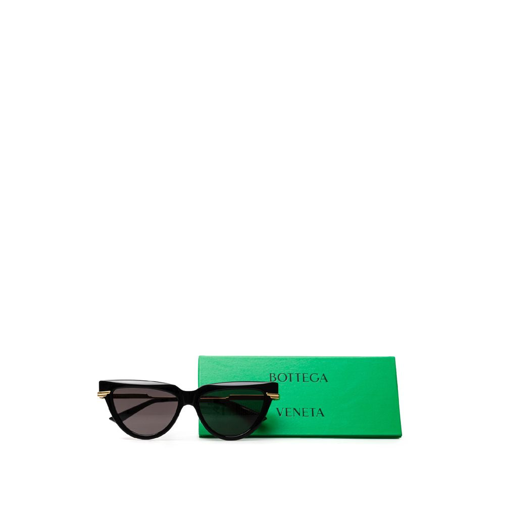 Bottega Veneta Schwarze Acetat-Sonnenbrille