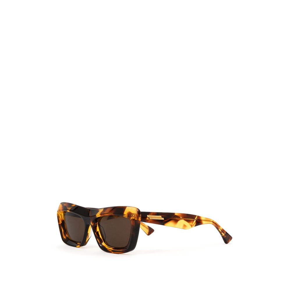 Bottega Veneta Braune Acetat-Sonnenbrille