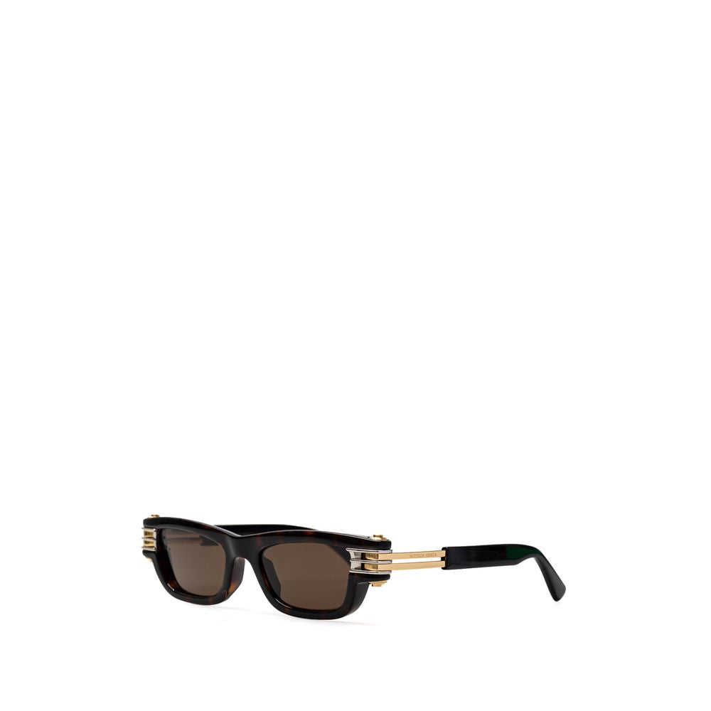 Bottega Veneta Braune Acetat-Sonnenbrille