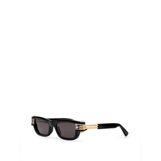 Bottega Veneta Schwarze Acetat-Sonnenbrille