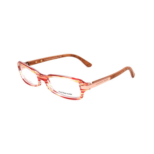 Alexander McQueen Rote Acetat-Rahmen