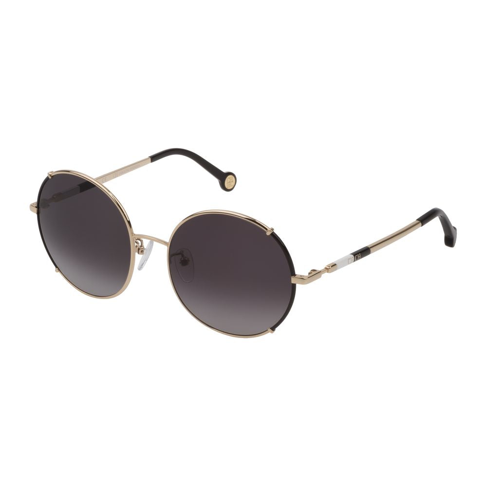 Carolina Herrera Rosa Metall-Sonnenbrille