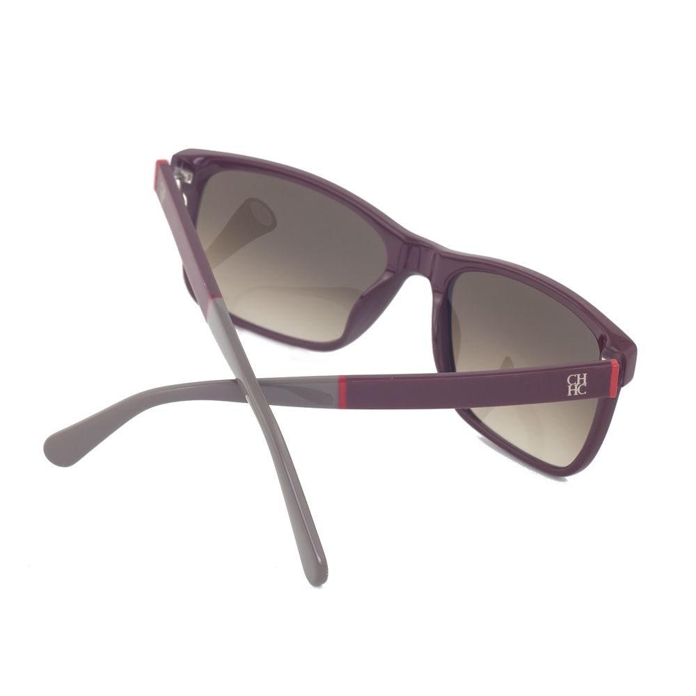 Carolina Herrera Lila Acetat-Sonnenbrille