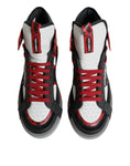 Load image into Gallery viewer, Dolce & Gabbana Multicolor Leather High Top Sneakers Shoes
