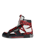 Load image into Gallery viewer, Dolce & Gabbana Multicolor Leather High Top Sneakers Shoes
