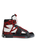 Load image into Gallery viewer, Dolce & Gabbana Multicolor Leather High Top Sneakers Shoes
