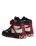 Load image into Gallery viewer, Dolce & Gabbana Multicolor Leather High Top Sneakers Shoes
