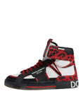 Load image into Gallery viewer, Dolce & Gabbana Multicolor Leather High Top Sneakers Shoes
