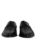 Load image into Gallery viewer, Dolce & Gabbana Black Leather Derby Formal Dress Shoes
