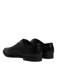 Load image into Gallery viewer, Dolce & Gabbana Black Leather Derby Formal Dress Shoes
