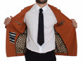 Load image into Gallery viewer, Dolce & Gabbana Elegant orange casual cotton blend blazer
