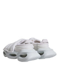 Bild in Galerie-Betrachter laden, Dolce & Gabbana White Padded Fabric Low Top Sneakers Shoes
