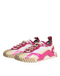 Bild in Galerie-Betrachter laden, Dolce & Gabbana Multicolor NS1 Lace Up Low Top Sneaker Shoes
