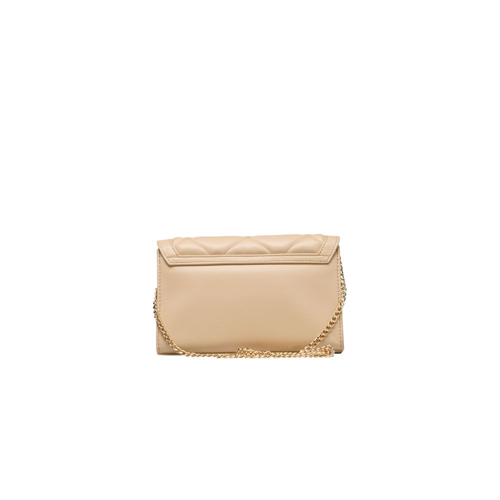 Love Moschino Beige Polyethylen Frauen Crossbody Tasche