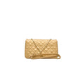 Resmi galeri görüntüleyiciye yükleyin, Love Moschino Gold Polyethylen Frauen Crossbody Tasche
