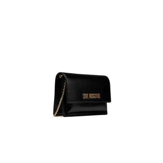 Love Moschino Schwarz Polyethylen Frauen Crossbody Tasche