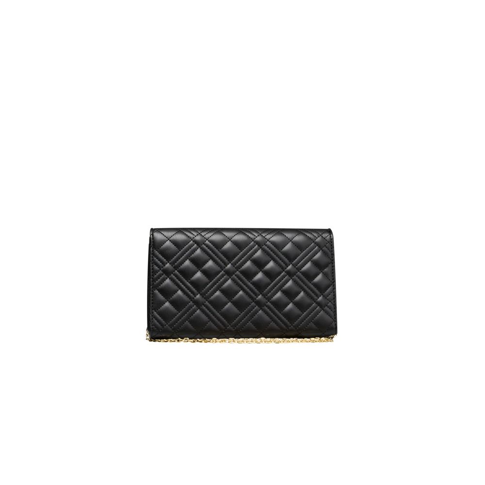 Love Moschino Schwarz Polyethylen Frauen Crossbody Tasche