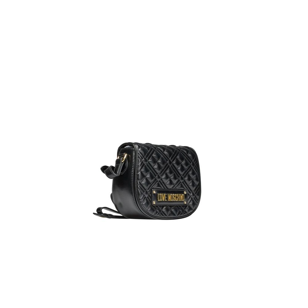 Love Moschino Schwarz Polyethylen Frauen Crossbody Tasche