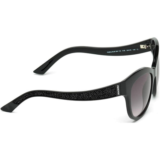 Swarovski Braune Plastiksonnenbrille