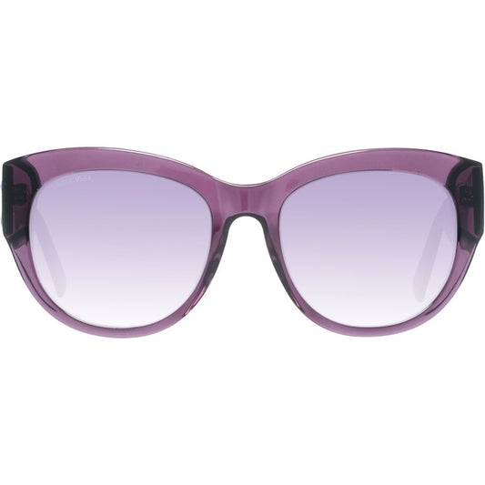 Swarovski Lila Kunststoff-Sonnenbrille