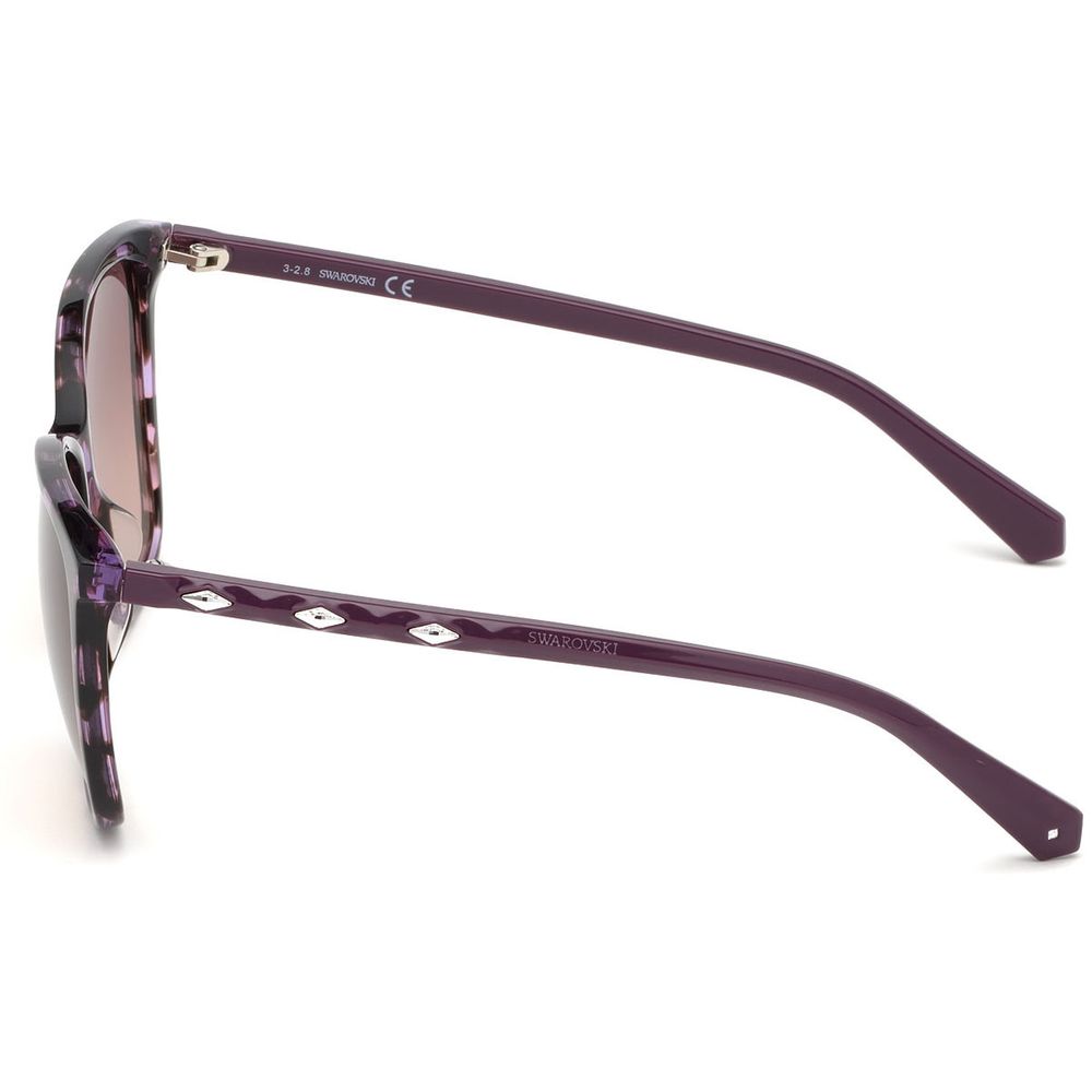 Swarovski Lila Plastik-Sonnenbrille