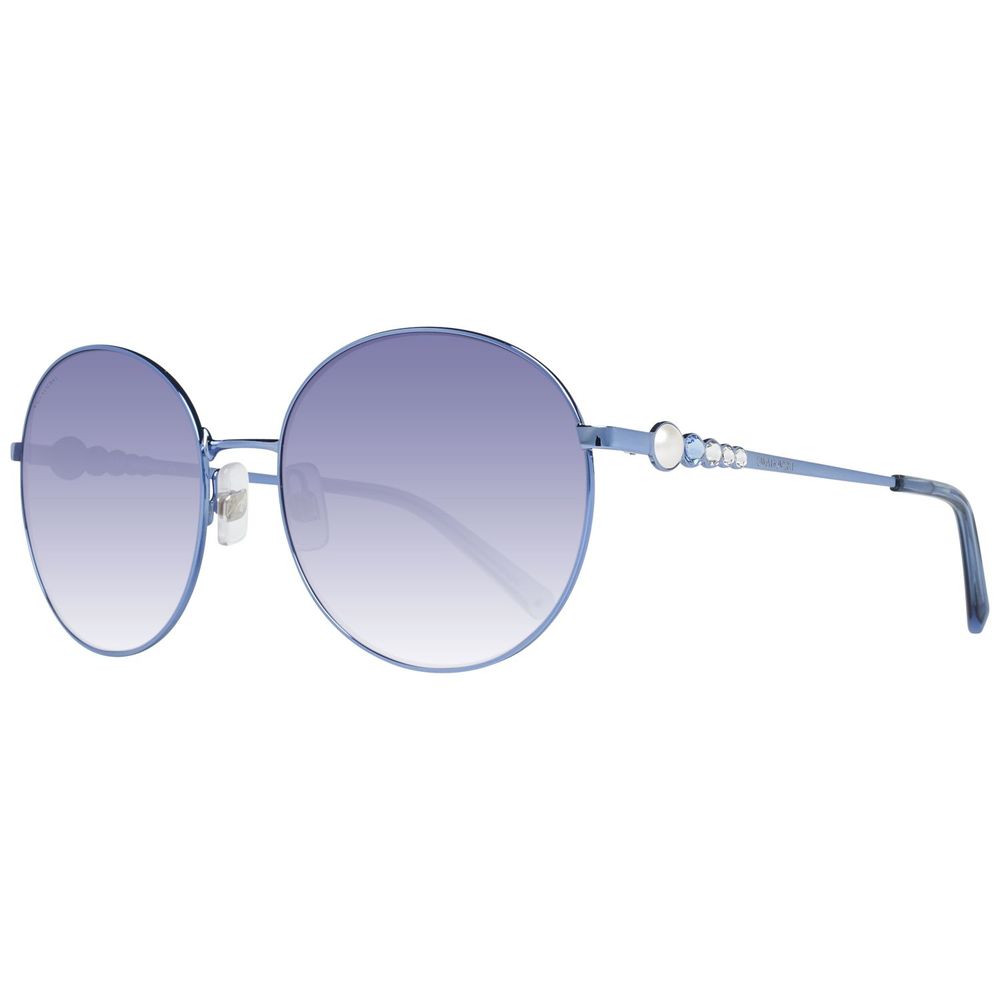 Swarovski Blaue Metall-Sonnenbrille