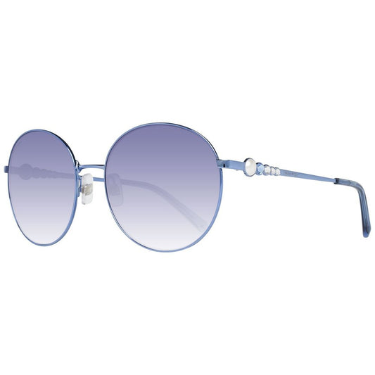 Swarovski Blaue Metall-Sonnenbrille