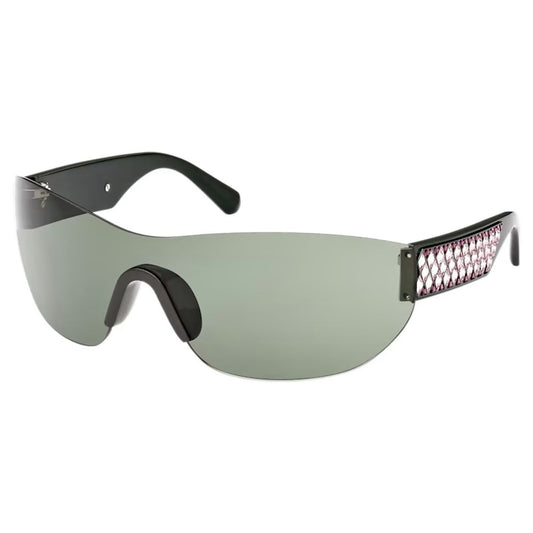 Swarovski Grüne Plastiksonnenbrille