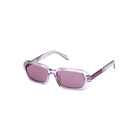 Swarovski Lila Kunststoff-Sonnenbrille