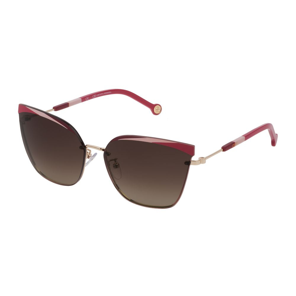 Carolina Herrera Multicolor Metall-Sonnenbrille