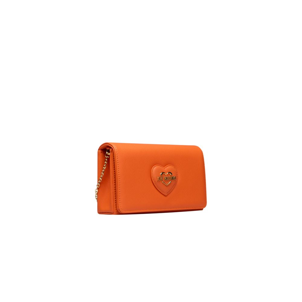 Love Moschino Orange Polyethylen Frauen Crossbody Tasche