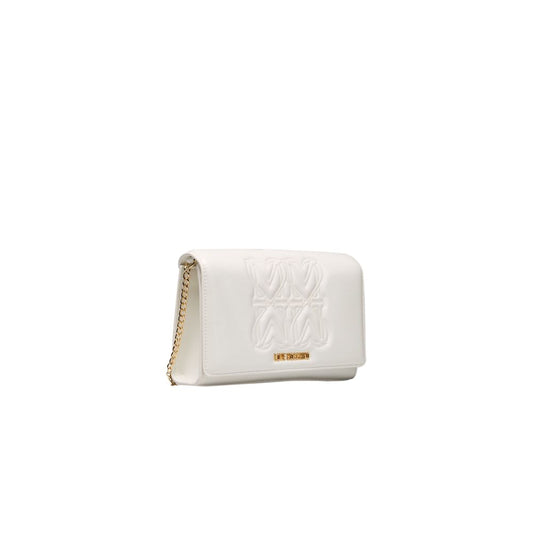 Love Moschino Weiße Polyethylen Frauen Crossbody Tasche