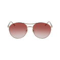 Resmi galeri görüntüleyiciye yükleyin, Longchamp Roségoldene Metall-Sonnenbrille
