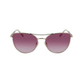 Resmi galeri görüntüleyiciye yükleyin, Longchamp Roségoldene Metall-Sonnenbrille
