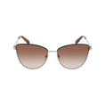 Resmi galeri görüntüleyiciye yükleyin, Longchamp Goldene Metall-Sonnenbrille
