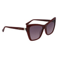 Load image into Gallery viewer, Longchamp Rote Acetat-Sonnenbrille
